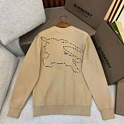 Burberry Check EKD Cotton Sweatshirt Beige - 6