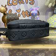 Louis Vuitton Nano Alpha Bag Black M82544 Size 11 x 18.5 x 6.5 cm - 4