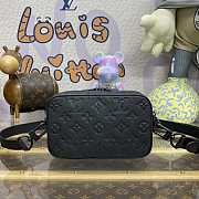 Louis Vuitton Nano Alpha Bag Black M82544 Size 11 x 18.5 x 6.5 cm - 2
