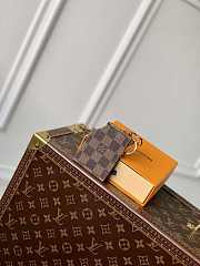 Louis Vuitton LV Chocolate Bar Figurine Key Holder M01478 Brown - 1