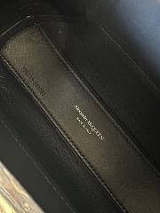 Alexander McQueen Hobo Bag Silver Small Size 20 x 12 x 8 cm - 2