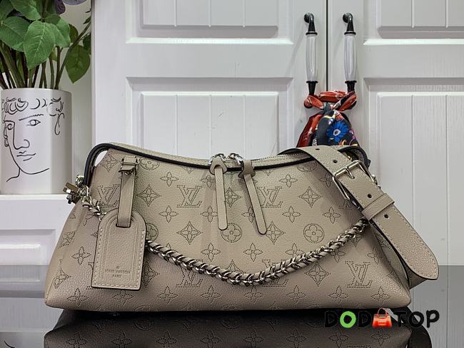 Louis Vuitton Hand It All PM Mahina Leather Grey Size 29 x 18 x 13 cm - 1