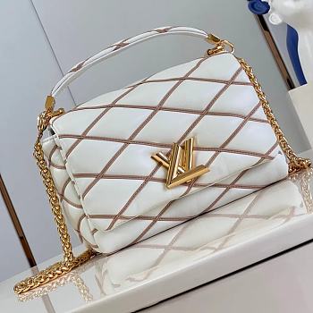 Louis Vuitton GO-14 MM Malletage Bag Size 23 x 16 x 10 cm