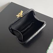 Bottega Veneta Clucth Bag Black Size 20.5 x 6 x 12.5 cm - 6