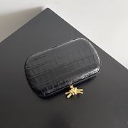 Bottega Veneta Clucth Bag Black Size 20.5 x 6 x 12.5 cm - 5