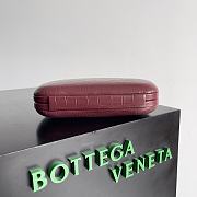 Bottega Veneta Clucth Bag Red Size 20.5 x 6 x 12.5 cm - 3