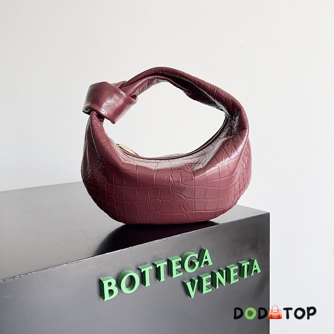 Bottega Veneta Jodie Handbag Mini Bag Red Size 23 x 15 x 5 cm - 1