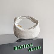 Bottega Veneta Jodie Handbag Mini Bag White Size 23 x 15 x 5 cm - 1