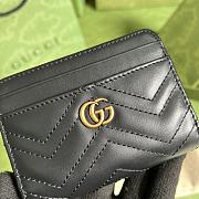Gucci Marmont Wallet Black Size 11.5 x 8.5 x 3 cm - 2