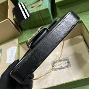 Gucci Horsebit 1955 Chain Bag Black Size 21.5 x 12.5 x 3 cm - 6