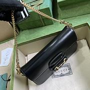 Gucci Horsebit 1955 Chain Bag Black Size 21.5 x 12.5 x 3 cm - 2