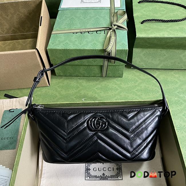 Gucci GG Marmont Shoulder Bag Black Size 23 x 12 x 10 cm - 1