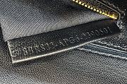 Fendi Medium Black Nappa Leather Bag Size 27 x 6 x 13 cm - 5
