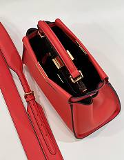 Fendi Peekaboo Handbag Red Pink Size 23 x 12 x 19 cm - 2