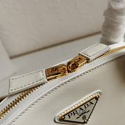 Prada Small Leather Handbag in White Size 31 x 16 x 11 cm - 5
