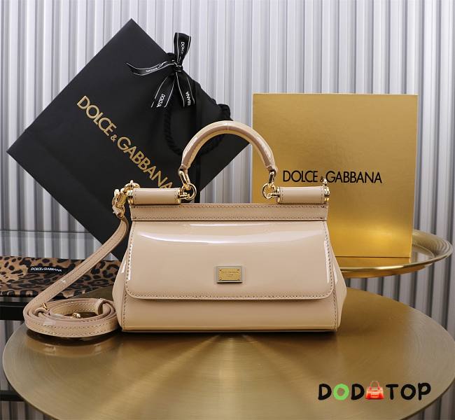 Dolce & Gabbana Sicily East West Beige Size 18 x 11 x 6 cm - 1