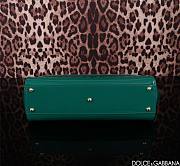 Dolce & Gabbana Sicily Tote Bag Green Size 29 x 18 x 12 cm - 4
