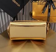 Dolce & Gabbana Medium Sicily Tote Bag Gold Size 20 x 16 x 8 cm - 5