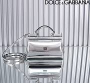 Dolce & Gabbana Sicily East West Silver Size 18 x 11 x 6 cm - 1