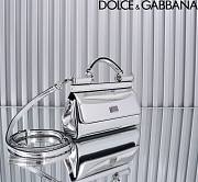 Dolce & Gabbana Sicily East West Silver Size 18 x 11 x 6 cm - 6