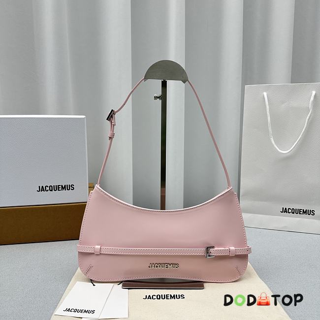 Jacquemus Bisou Pink Bag Size 27 x 11 x 3 cm - 1