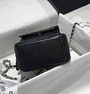 Chanel 24C Mini Small School Bag Backpack Black Size 22 x 18 x 10 cm - 4