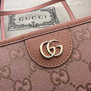  Gucci Ophidia GG Canvas Tote Pink Size 40 x 33 x 19 cm - 2