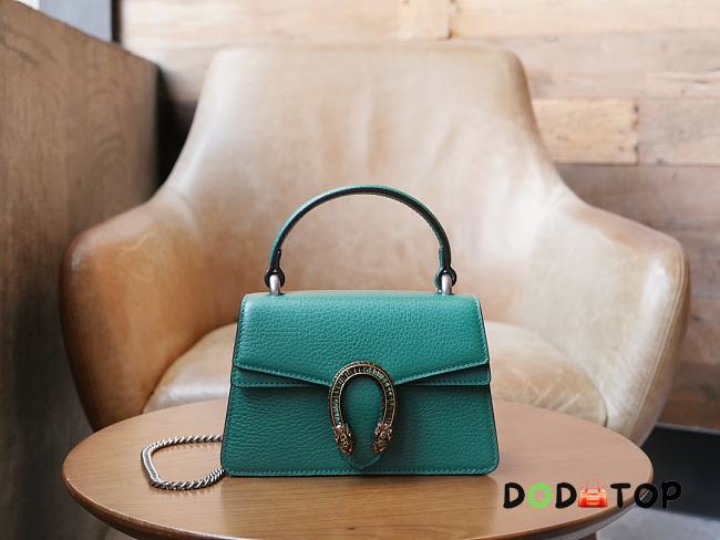 Gucci Dionysus Mini Top Handle Bag Green Size 18 x 12 x 6 cm - 1