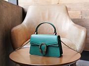 Gucci Dionysus Mini Top Handle Bag Green Size 18 x 12 x 6 cm - 4