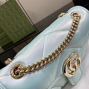 Gucci GG Marmont Small Bag Blue Size 26 cm - 5