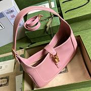 Gucci Jackie 1961 Shoulder Bag Pink Size 27.5 x 19 x 4 cm - 5
