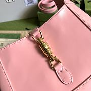 Gucci Jackie 1961 Shoulder Bag Pink Size 27.5 x 19 x 4 cm - 4