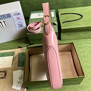 Gucci Jackie 1961 Shoulder Bag Pink Size 27.5 x 19 x 4 cm - 3