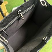 Gucci Jumbo GG Tote Bag Black Size 37 x 32.5 x 15 cm - 6