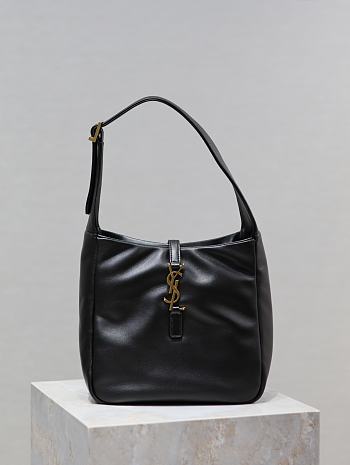 YSL Le 5 À 7 Small Padded Leather Bag Size 23 × 22 × 8.5 cm