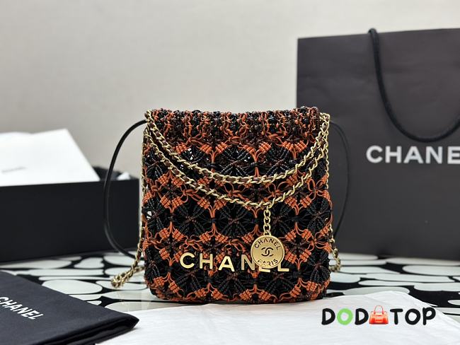 Chanel 22 Mini Tote Bag Size 23 x 18.5 x 6 cm - 1