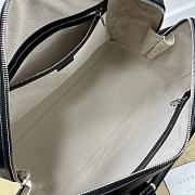 Gucci Jumbo GG Small Duffle Bag In Black Leather Size 45 x 29 x 25 cm - 4
