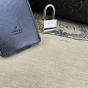 Gucci Jumbo GG Small Duffle Bag In Black Leather Size 45 x 29 x 25 cm - 3