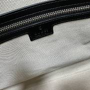 Gucci Jumbo GG Small Duffle Bag In Black Leather Size 45 x 29 x 25 cm - 2