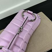 Gucci Horsebit Chain Medium Shoulder Bag Pink Pearl Size 38 x 15 x 16 cm - 4