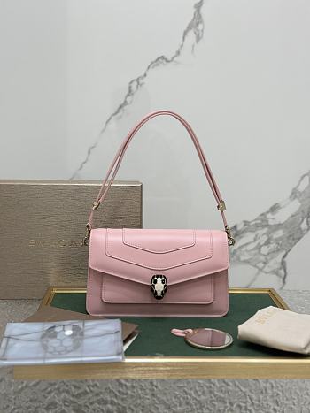 Bvlgari Serpenti Forever East-West Pink 22 x 15 x 4.5 cm