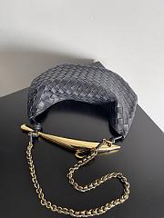 Bottega Veneta Sardine With Chain Dark Blue Size 33 x 20 x 4 cm - 5