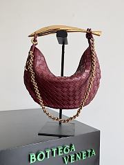 Bottega Veneta Sardine With Chain Red Size 33 x 20 x 4 cm - 1