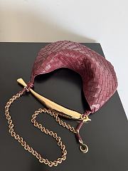 Bottega Veneta Sardine With Chain Red Size 33 x 20 x 4 cm - 3