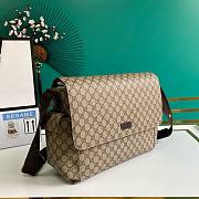Gucci GG Plus Diaper Bag Beige Size 44 x 28 x 14 cm - 6