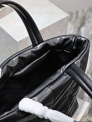 YSL Saint Laurent Puffer Tote In Nappa Leather Black Size 57 × 36 x 17 cm - 6