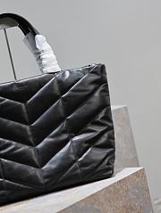 YSL Saint Laurent Puffer Tote In Nappa Leather Black Size 57 × 36 x 17 cm - 5