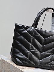 YSL Saint Laurent Puffer Tote In Nappa Leather Black Size 57 × 36 x 17 cm - 4