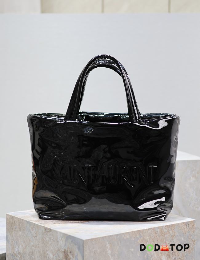 YSL Saint Laurent Puffer Tote In Nappa Leather Black Size 50 × 43 × 17 cm - 1
