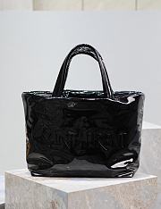 YSL Saint Laurent Puffer Tote In Nappa Leather Black Size 50 × 43 × 17 cm - 1